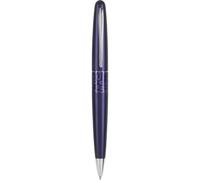 Stylo bille Pilot MR Animal Collection dans un coffret cadeau Corps prune mat avec accent l opard Pointe moyenne Plume en acier inoxydable Encr