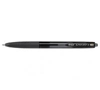 Stylo bille Pilot Super Grip G BPGG-8R-XB 2054, réutilisable, env. 0,6 mm, mécanisme de pression, couleur du boîtier : couleur de l'encre
