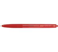 Stylo bille Pilot Super Grip G BPGG-8R-XB 2054, réutilisable, env. 0,6 mm, mécanisme de pression, couleur du boîtier : couleur de l'encre