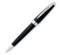 Stylo bille rechargeable Cross Aventura, taille moyenne, avec coffret cadeau premium - Noir onyx