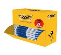 Stylo bille rétractable - BIC - Atlantis - Pack de 36 stylos - 30 + 6 offerts - Encre bleue - Pointe moyenne