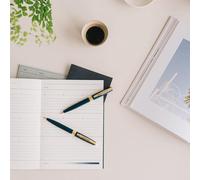 Stylo Bille Retractable ""Mon Fils Chéri"", Bleu Nuit Et Or, Boite Cadeau