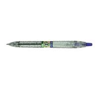 Stylo Bille Rétractable - Pilot - B2p Ecoball 10 - Corps En Plastique Recyclé - Encre Bleue - Pointe Moyenne