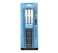 Stylo bille Sakura Gelly Roll Classic 10 pointe large (lot de 3) 3 unit s (lot de 1) Blanc