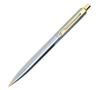 Stylo bille Sheaffer Sentinel avec capuchon en chrome bross et corps en nickel (E232551)