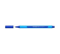 Stylo bille - Slider - XB bleu - Pointe 1.4mm - Technologie Viscoglide - Corps triangulaire caoutchouté