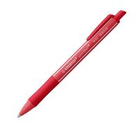 Stylo bille Stabilo Pointball Colorfull rétractable pointe 2,5 mm - écriture moyenne - Rouge