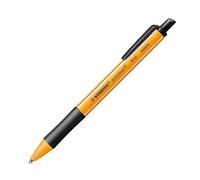 Stylo bille Stabilo Pointball rétractable pointe 2.5 mm - écriture large - noir