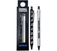 Stylo bille - Star Wars - Stormtrooper - 2 modèles - Rétractable - Blanc/Noir