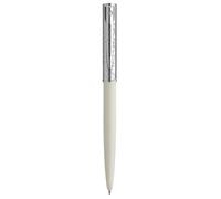 Stylo bille - Waterman - Allure Deluxe - Blanc - Recharge bleue - Pointe moyenne