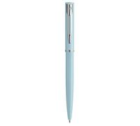 WATERMAN Allure Pastel Stylo bille, bleu pastel, recharge bleue pointe moyenne, Coffret cadeau Bleu G