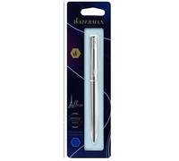Waterman Allure stylo bille | Chromé | pointe moyenne | Encre Bleue | coffret cadeau
