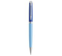 Waterman - Stylo Bille Hã©Misphã¿Re Colour Blocking - Pointe Moyenne - Bleu - Bleu
