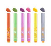 Stylo brillant à lèvres, ensemble de brillants à lèvres repulpants | Rouge à lèvres solide hydratant non collant,Stylo repulpant à lèvres hydratant longue durée pour femme et petite amie