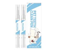 Stylo Brosse À Dents Pour Animaux | Accessoires pour animaux pour fraîche et éclatante - Stylo gel dentaire pour chats de 3ml avec brossette,Pour Chats Chiots Races Petites À Grandes Maison Voyage Cli
