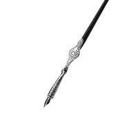 Stylo Calligraphie Antique,En Métal,Cadeau Calligraphie Exquis Pour Artiste Débutant,Artistique,Dessin - Type Silver