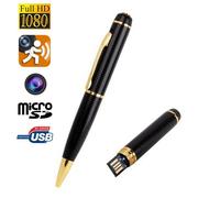 Stylo Caméra Espion Full HD 1080P Microphone Micro SD Détection Mouvement Photo YONIS