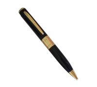 Stylo camera espion noir et doré