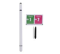 Stylo capacitif 3 pointes en fibre et tissu haute sensibilité pour écran tactile pour toutes les tablettes et téléphones portables