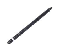 Stylo Capacitif Actif à Pointe Fine, Stylet Universel pour écran Tactile USB à Rapide avec Capuchon D'absorption Magnétique, Pointe de Stylet Précise pour iOS pour (Black)