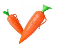 Stylo Carotte 2 Pièces Enregistreur Vocal Mignon 60 Secondes pour Enfants Stylo à Bille à Écriture Lisse Fournitures Scolaires Amusantes Enregistrement Créatif pour Étudiants Enseignants