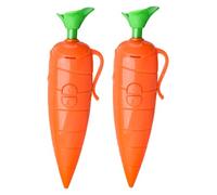 Stylo carotte 2 pièces, enregistreur vocal mignon de 60 secondes pour enfants, stylo à bille à écriture fluide-amusant et créatif pour les enfants, les étudiants, les enseignants, le jour de Pâques