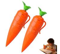 Stylo Carotte,Stylo Enregistreur,Stylo à Bille avec 60 Secondes Fonction Audio,pour L'écriture Et Les Vocaux,pour étudiants Et Enseignants (2PCS)
