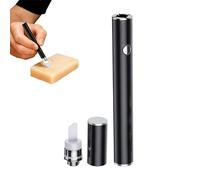 Stylo chauffant - Pointe de précision rechargeable portable multifonction - Stylo de sculpture de savon chaud - Pour travailler avec l'argile mousse, le modélisme, la manucure et les figurines