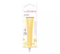 ScrapCooking - Stylo Choco Jaune Pastel - Crayon Alimentaire Pâtisserie 25 g - Stylo Décoratif Comestible - Écrire & Dessiner sur Desserts, Gâteaux & Biscuits Anniversaire Pâques - 6804