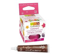 Stylo chocolat + Colorant alimentaire naturel Rose foncé