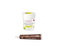 Stylo chocolat + Colorant alimentaire Vert citron