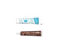Stylo chocolat + Gel colorant alimentaire bleu