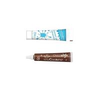 Stylo chocolat + Gel colorant alimentaire bleu