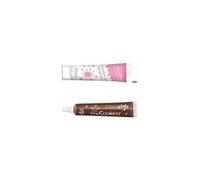 Stylo chocolat + gel colorant alimentaire rose