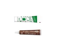 Stylo chocolat + Gel colorant alimentaire vert