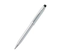 Cross Century II Stylo Bille Chrome Brillant Recharge Noire, Pointe Medium