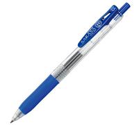 Stylo clip Zebra Sarasa 0,5 mm Bleu (JJ15-BL)