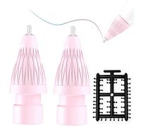 Stylo Comme des Pointes Fines Adaptées Pour Apple iPad 2e Crayon de 1ère Génération,Pas d'usure,Avec une Couverture de Pointes de Friction Sans Bruit,Faire Fonctionner iPencil Comme un Charme,Rose