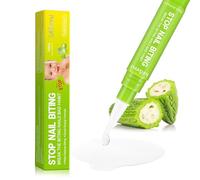Stylo contre la mastication des ongles et la succion du pouce - Pour enfants à partir de 3 ans et adultes - Arrête de se ronger les ongles et de gribouiller les doigts - Vernis mat amer - Favorise la