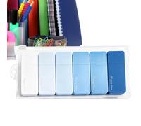Stylo correcteur à séchage rapide résistant à la déchirure dégradé | Rouleau correcteur blanc pour rentrée scolaire, salle de xamen, bibliothèque, bureau, devoirs, étudiants