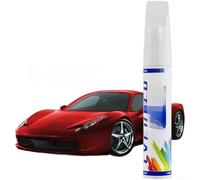 Stylo Correction Carrosserie 12ml Double Pointe Précise(red) | Répare rayures et éclats, formule anti-gouttes, finition lisse, sèche vite, idéal petits impacts