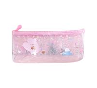 Stylo crayon pour trousse avec trousse de maquillage multifonction voyage école bureau pour adolescente fille étudiante, A Mountain on the, 80x190mm/3.15x7.48 inches