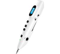 Stylo D’Acupuncture électronique, Stylo De Massage à Impulsions D’énergie Rechargeable avec Alerte Sonore, 3 Niveaux De Fréquence Et 20 Niveaux De Réglage De L’intensité, pour Le Soulagemen