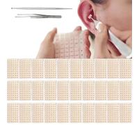 Stylo D'acupression,Barre d'acupression,Acupuncture Oreille Acupuncture Pen,Oreille Presse Graines Acupuncture,Graine D'oreille D'acupuncture,d'Aiguille pour Corps,l'Oreille et le Visage (1800pcs)