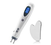 Stylo d'acupuncture électrique rechargeable, 2 impulsions, 2 têtes, Meridia Energy Massage Healing Laser Acupressure Tool Stimulator pour thérapie musculaire et soulagement de la douleur