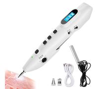 Stylo D'Acupuncture éLectronique, Stylo De Massage MéRidien, 20 IntensitéS | 3 Modes/Temps, Recherche Automatique des Points D'Acupuncture, Soulagement Efficace De La Douleur