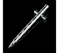 Stylo d'affaires en forme de bambou conçu en laiton avec prise en main confortable et gel métallique rechargeable pour invités de mariage avec support pour mariage