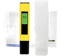 Stylo d'analyse de l'eau pour eau purifiée RO avec affichage rétroéclairé double couleur, lectures de température et thnologie ATC (jaune)