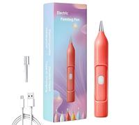 Stylo d'art en strass, stylo de peinture diamant, stylo de peinture diamant à pois Art électrique, outil d'artisanat de projet, absorption automatique du vide pour les activités d'équipe, les salles