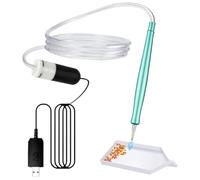 Stylo d'art en strass, stylo électrique pour peinture à strass - Adsorption automatique des perles - Applicateur portable pour activités d'équipe et projets d'artisanat de jardin d'